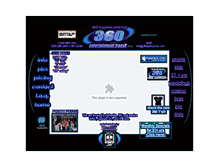 Tablet Screenshot of 360partybus.com